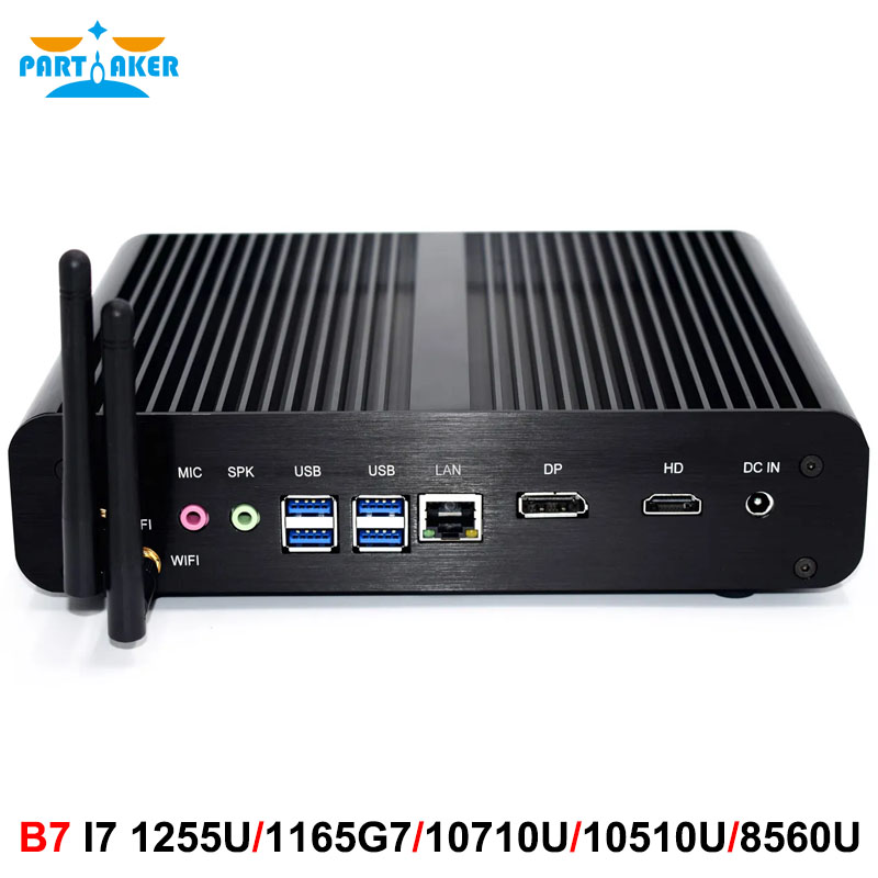 Pc Gaming I7 - มินิพีซีไร้พัดลม Partaker รุ่นที่ 12 Alder Lake