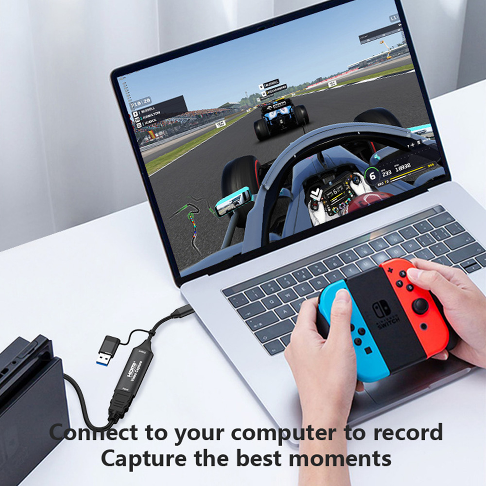 การ์ดบันทึกวิดีโอ 4K 2 in 1 US - Sound Card Usb บทวิจารณ์และราคา