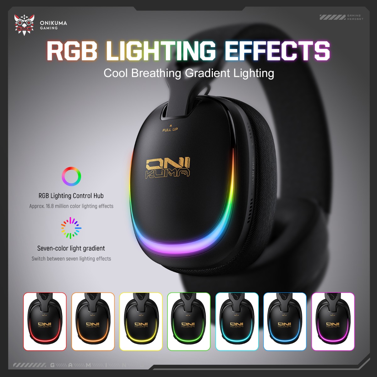 หูฟังเกมมิ่งไร้สาย ONIKUMA GT8 - Pc Gaming Apple บทวิจารณ์และราคา