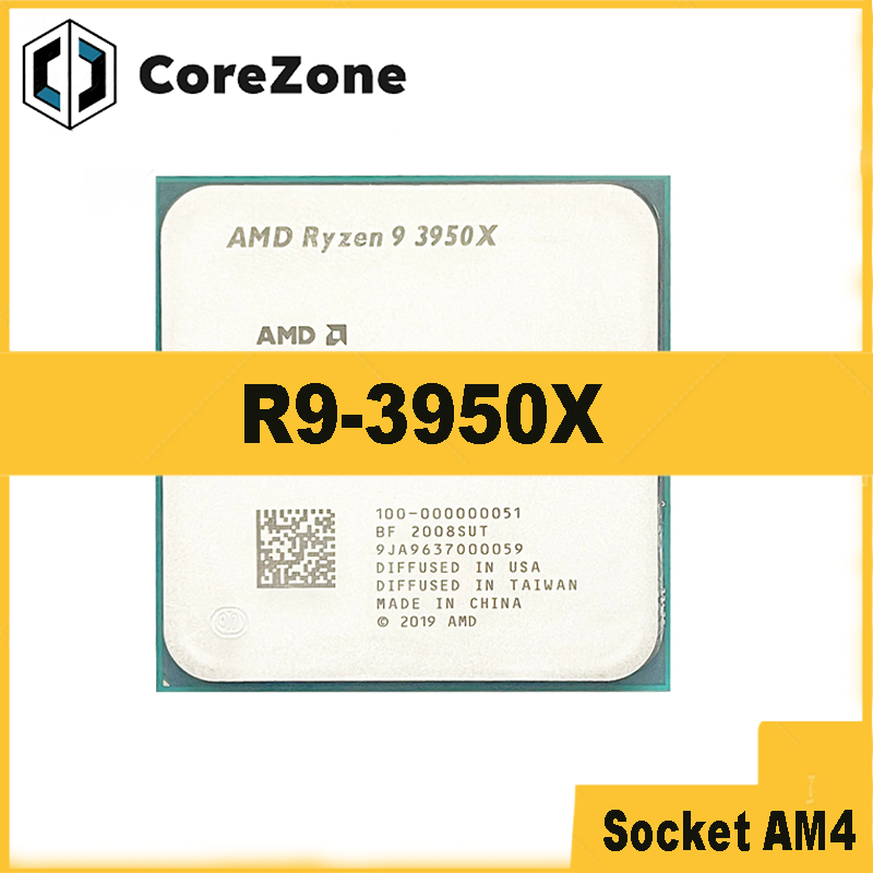 ใช้ซีพียู Ryzen 9 3950X R9 395 - Amd Cpu Ryzen 9 บทวิจารณ์และราคา