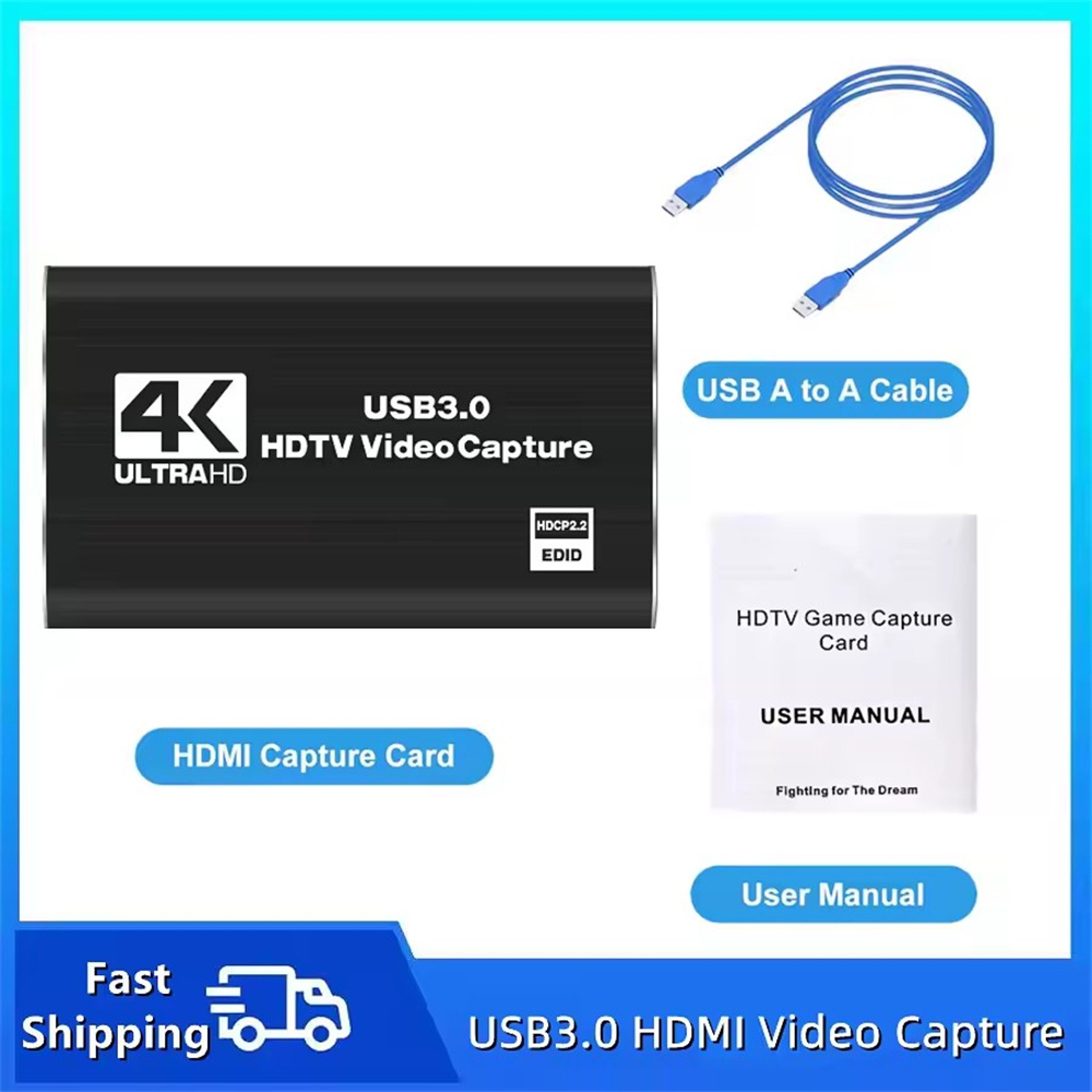 การ์ดบันทึกวิดีโอ Roreta 4K US - Sound Card Usb บทวิจารณ์และราคา