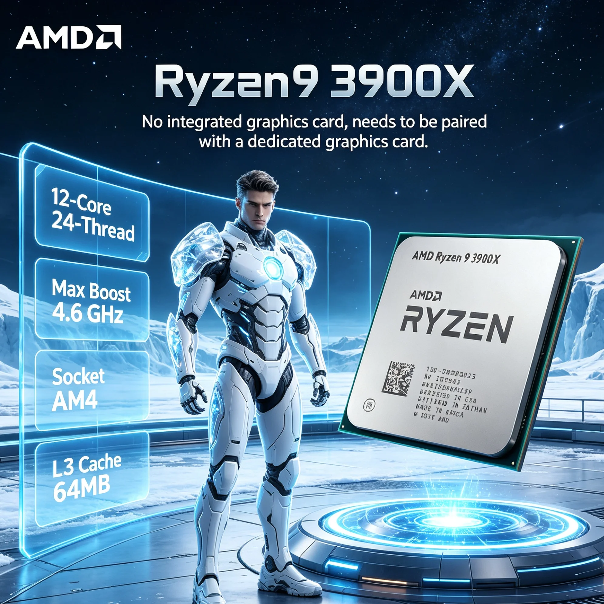 หน่วยประมวลผล AMD Ryzen 9 3900 - Amd Cpu Ryzen 9 บทวิจารณ์และราคา