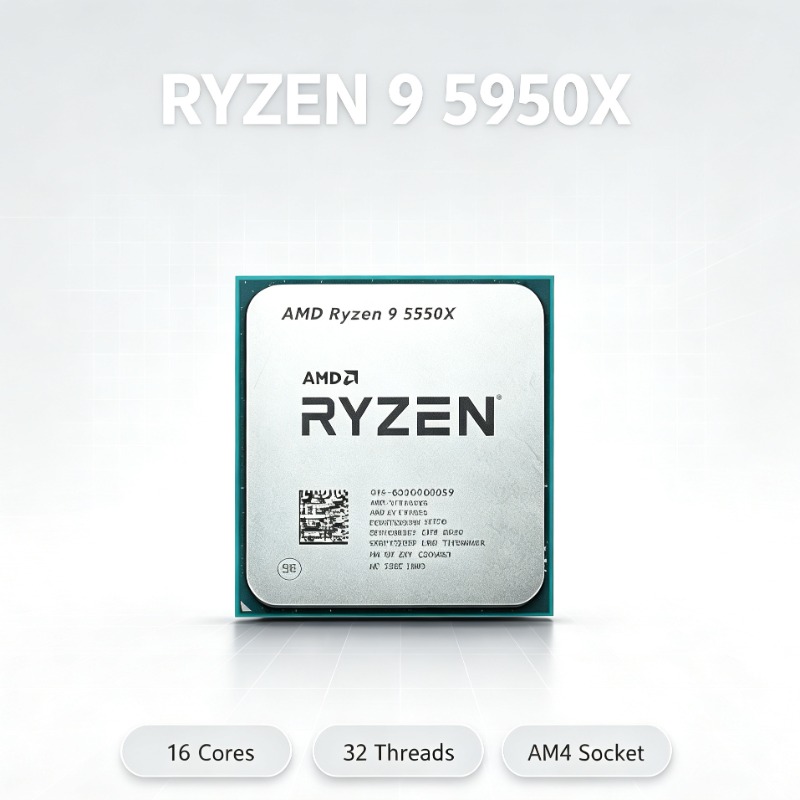 ซีพียูเดสก์ท็อป 16 คอร์ AMD Ry - Amd Cpu Ryzen 9 บทวิจารณ์และราคา